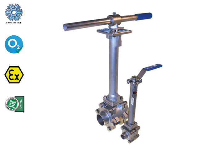 Kryogenkuglehane (Type DVC1380)