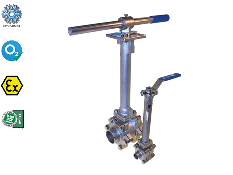 Vis detaljer for Kryogenkuglehane (Type DVC1380) Kryogenkuglehane (Type DVC1380)