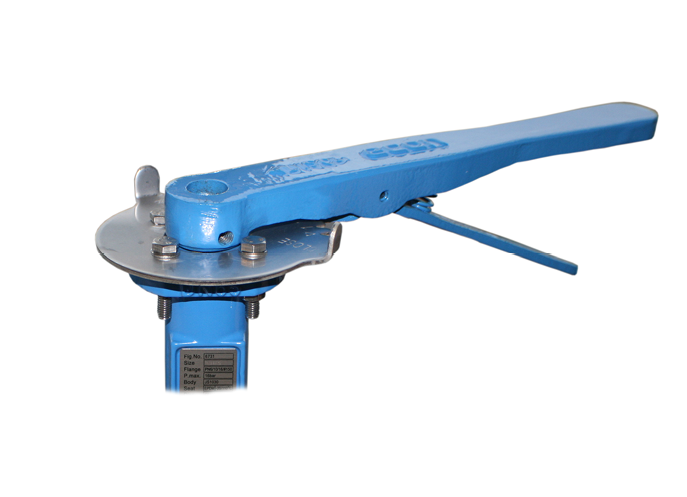 Håndtag til butterflyventil (Type DVC2955)