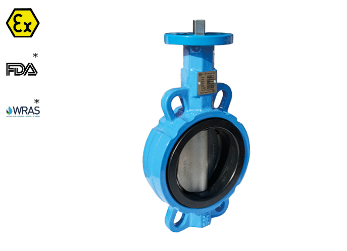 Wafer butterflyventil (Type DVC6730)