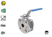 Vis detaljer for Wafer kuglehane med gevindflanger (Type DVC7383) Wafer kuglehane med gevindflanger (Type DVC7383)