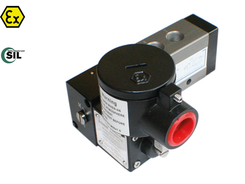 Vis detaljer for ATEX magnetventil (Type DVC5228-Inline) ATEX magnetventil (Type DVC5228-Inline)