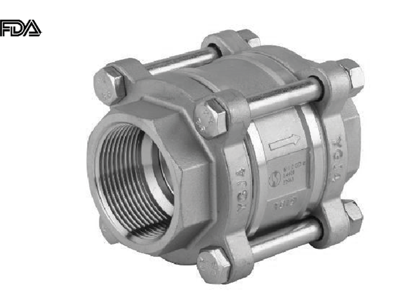 Vis detaljer for 3-delt kontraventil med gevindender (Type 380) 3-delt kontraventil med gevindender (Type 380)