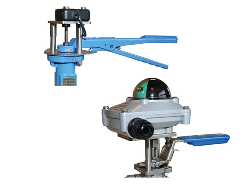 Vis detaljer for Beslag til mekanisk eller induktiv endestop (Type DVC5715) Beslag til mekanisk eller induktiv endestop (Type DVC5715)