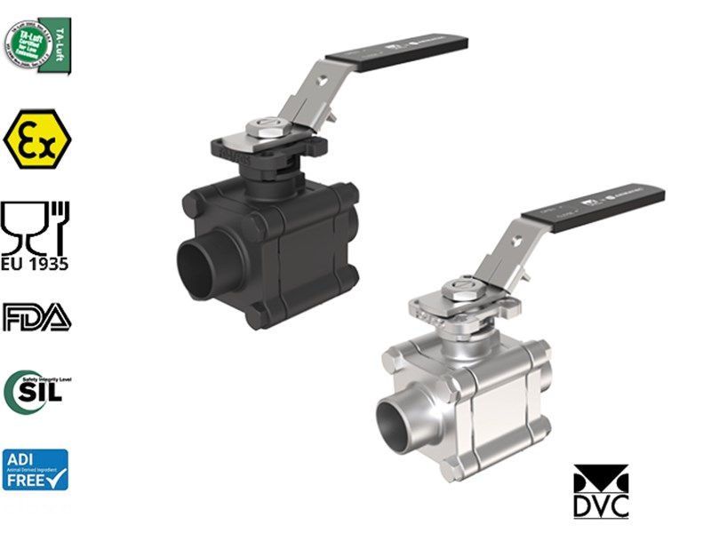 Vis detaljer for 3-delt 'premium' kuglehane (Type DVC1211-DVC1311) 3-delt 'premium' kuglehane (Type DVC1211-DVC1311)