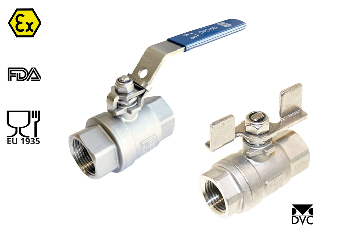 2-delt kuglehane (Type DVC1101)