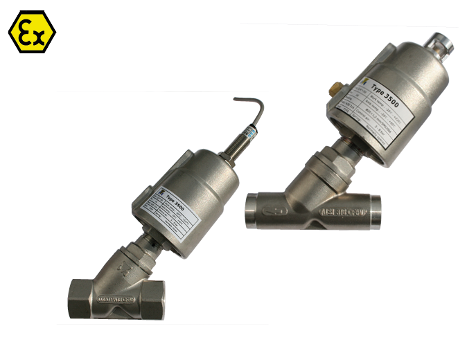 Skråsædeventil (Type DVC3500)